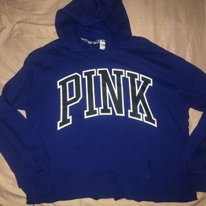 🎉Pink vs cropped hoodie